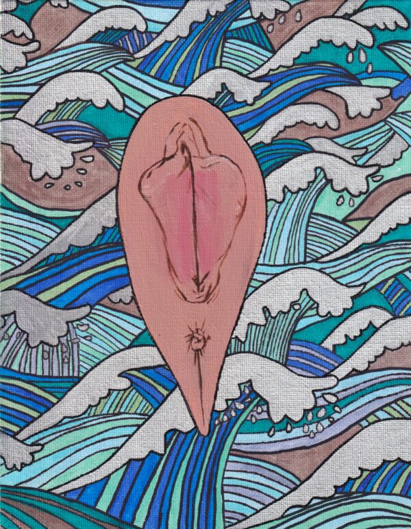 NSFW Mixed Media art- Vaginas - Image 9