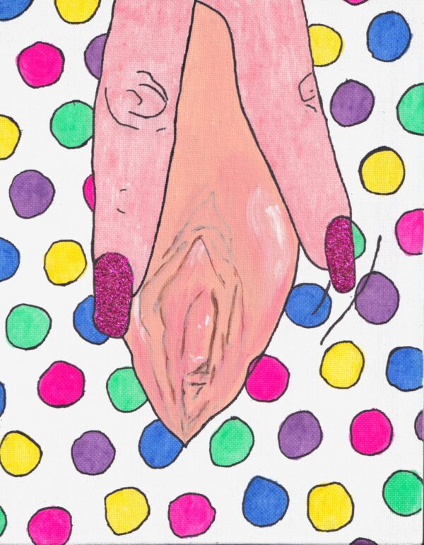 NSFW Mixed Media art- Vaginas - Image 8