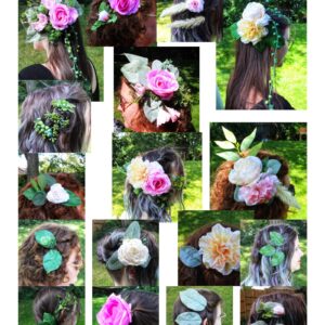 Floral Hair Clips