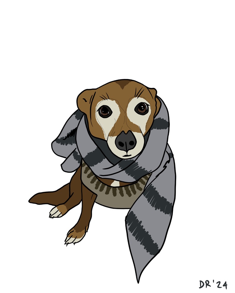 Custom DIGITAL cartoon style pet portrait - Image 2