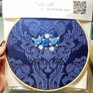 "per my last email..." sassy embroidery hoop 8" Hand Stitched Wall Art