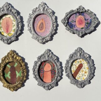 NSFW Magnets in Ornate Frames