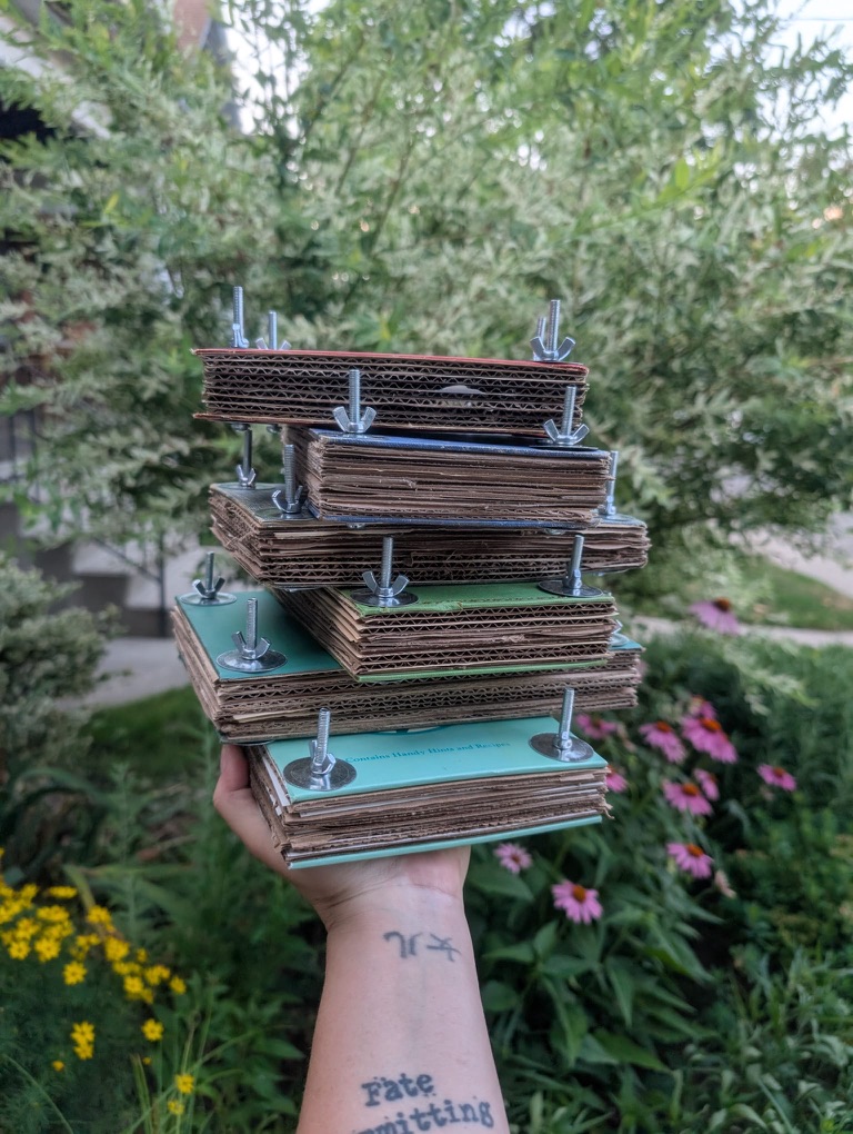 Vintage Book Flower Press – Repurposed Botanical Art Tool - Image 11