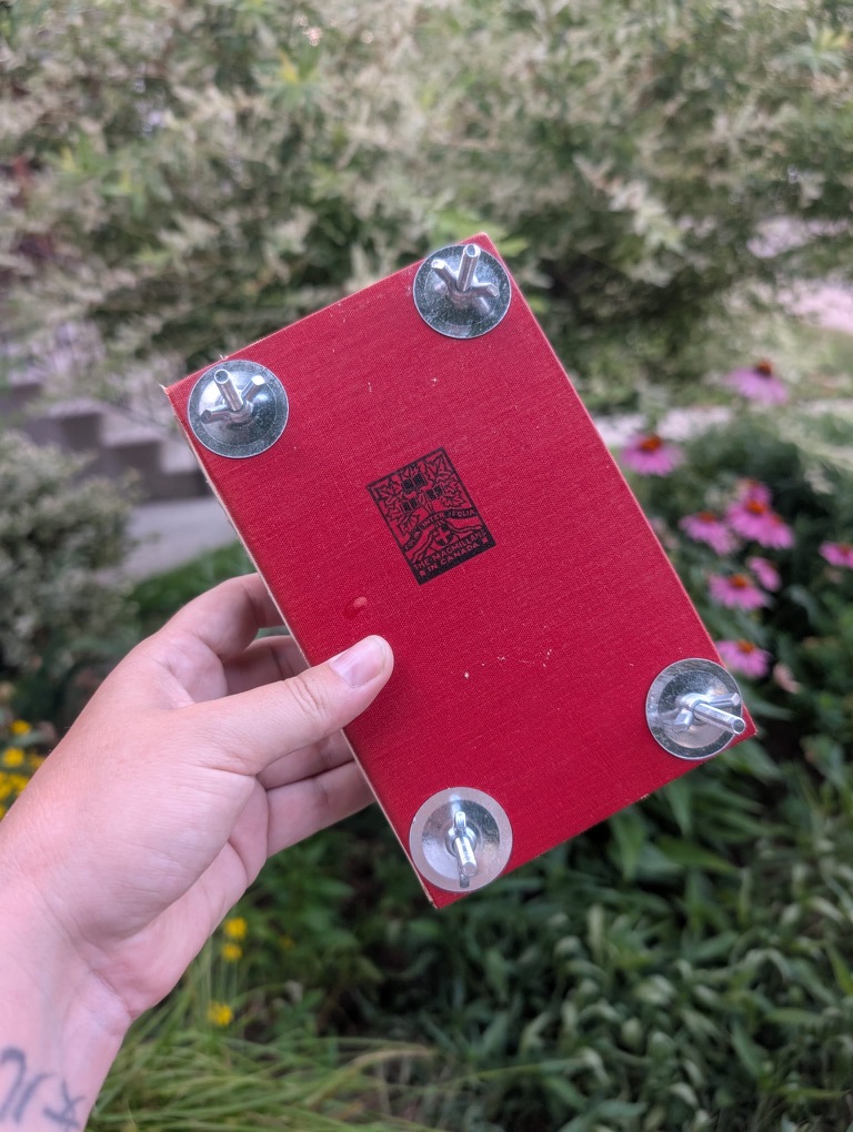 Vintage Book Flower Press – Repurposed Botanical Art Tool - Image 9