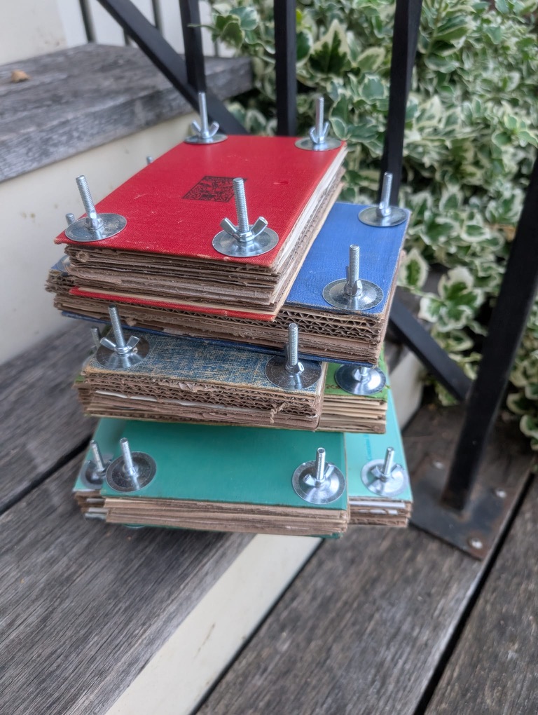 Vintage Book Flower Press – Repurposed Botanical Art Tool