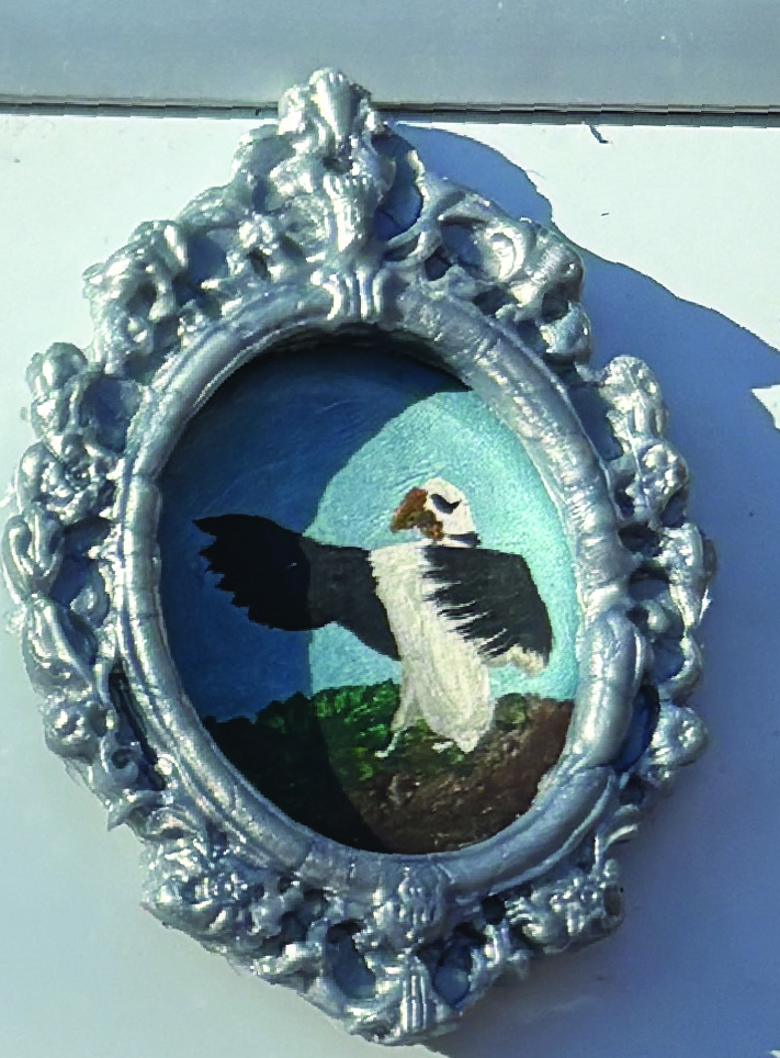Derpy Birbs Magnets in Ornate Frames - Image 6