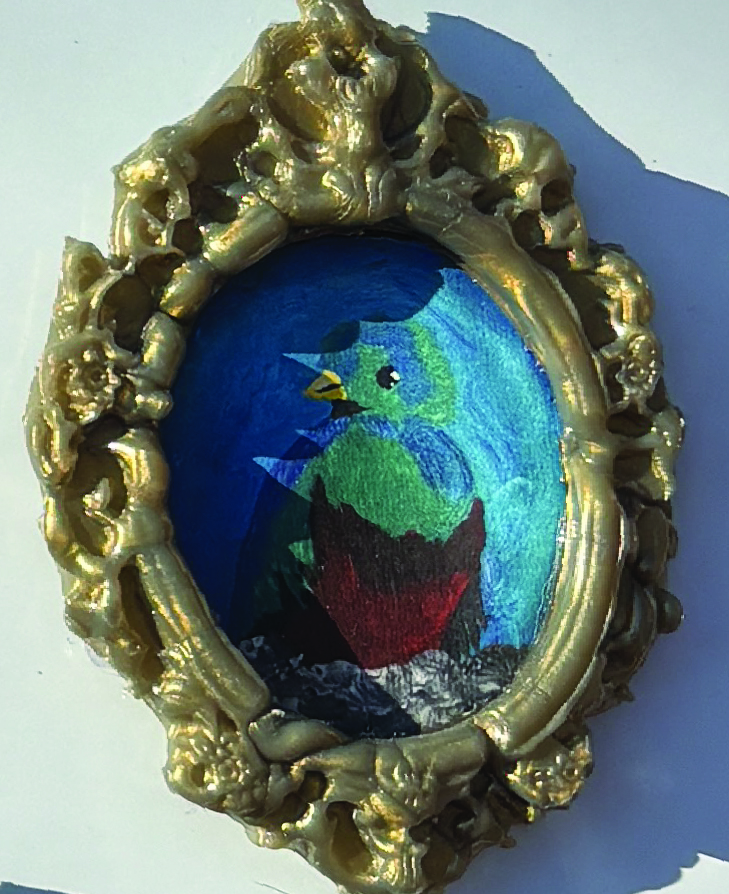 Derpy Birbs Magnets in Ornate Frames - Image 10