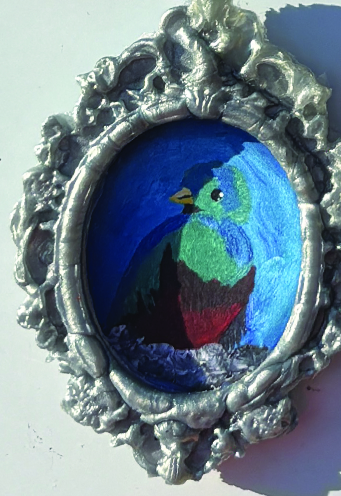 Derpy Birbs Magnets in Ornate Frames - Image 11