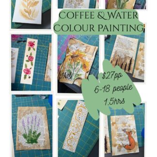 Coffee & Watercolour Painting Workshop- City Cafe Bakery