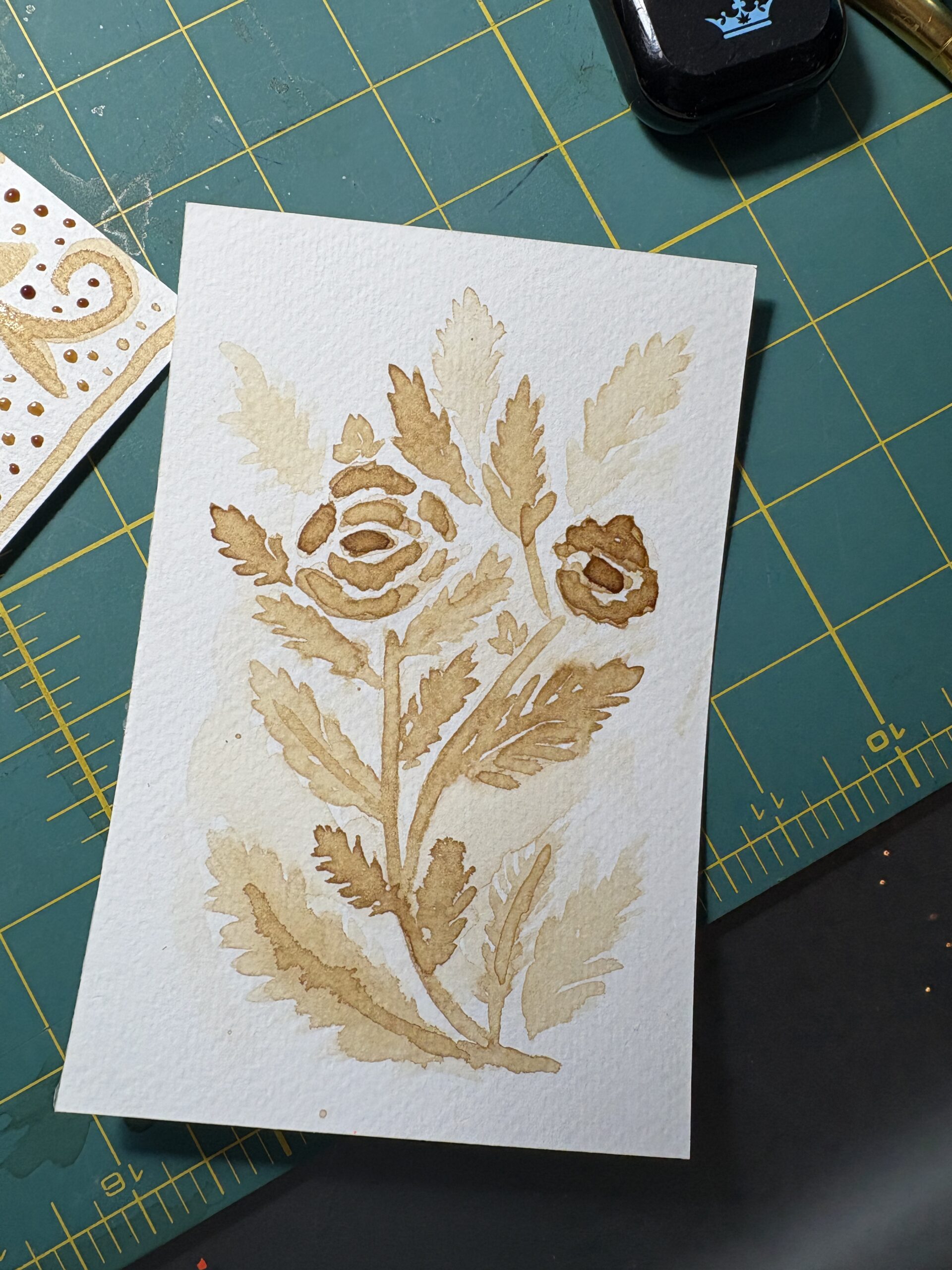 Coffee & Watercolour Painting Workshop- City Cafe Bakery - Image 10